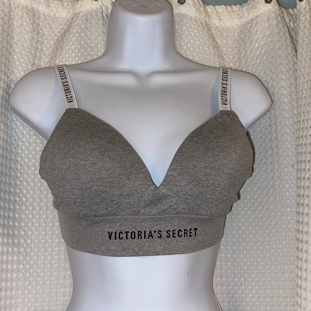 Victoria’s Secret Logo Strap Bralette 💕 Size S/P (B75)
